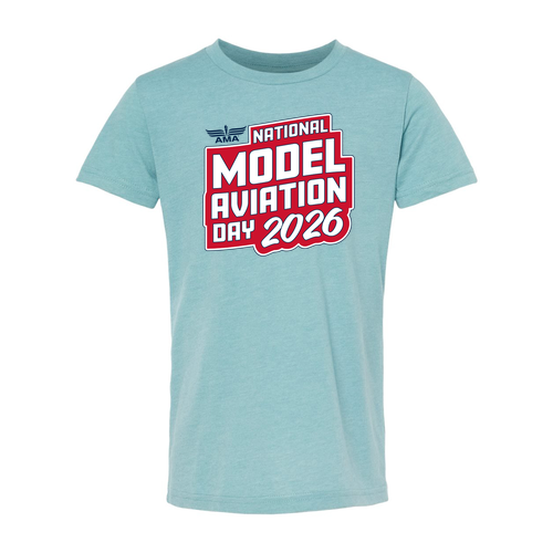 Bella Canvas Youth Heather CVC Short Sleeve Tee -- Heather Blue Lagoon