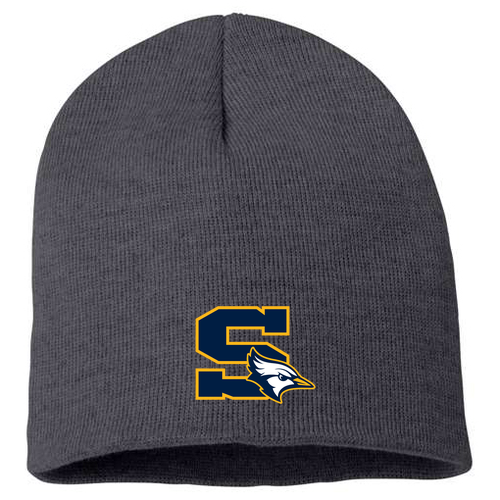 Sportsman 8-inch Knit Beanie -- Heather Charcoal