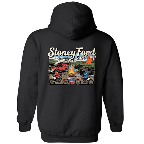 Gildan Heavy Blend Hooded Sweatshirt -- Black