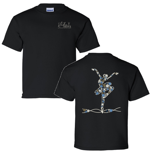 Gildan Ultra Cotton Youth Basic T-Shirt -- Black