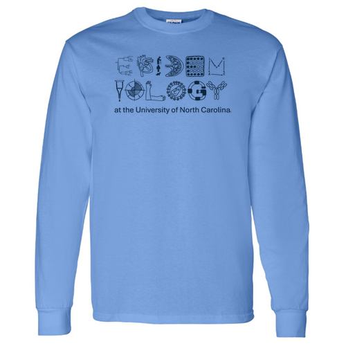 Gildan Heavy Cotton Longsleeve Basic T-Shirt -- Carolina Blue
