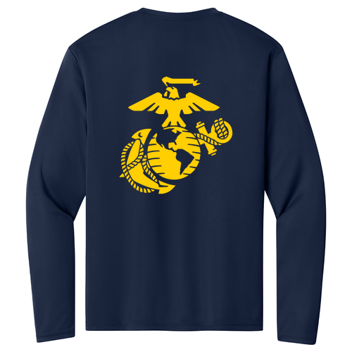 Performance Long Sleeve Tee -- Navy