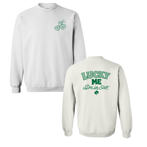 Gildan Heavy Blend Crew Neck Sweatshirt -- White