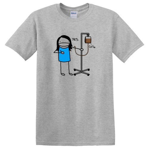 Gildan Heavy Cotton Basic T-Shirt -- Ash