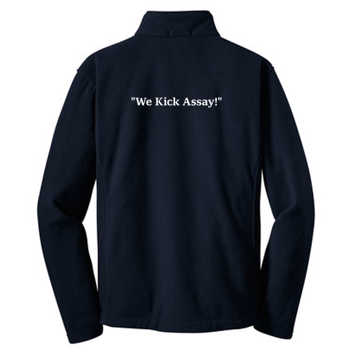 Port Authority Left Chest & Back Print Jacket -- True Navy
