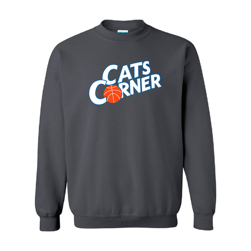 Gildan Heavy Blend Crew Neck Sweatshirt -- Fan Charcoal Heather