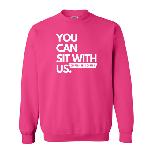 Gildan Heavy Blend Crew Neck Sweatshirt -- Heliconia