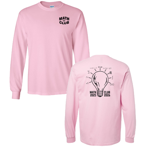 Gildan Heavy Cotton Longsleeve Basic T-Shirt -- Light Pink
