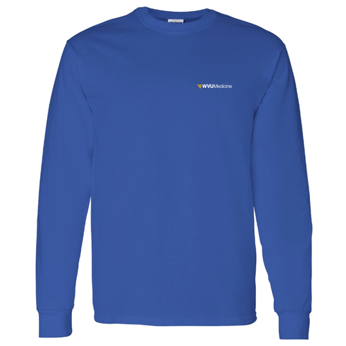 Gildan Heavy Cotton Longsleeve Basic T-Shirt -- Royal
