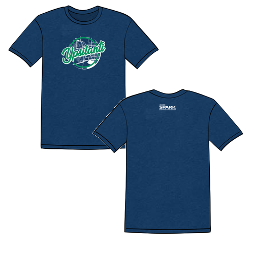 Next Level Soft Fitted Cotton Tee -- Cool Blue