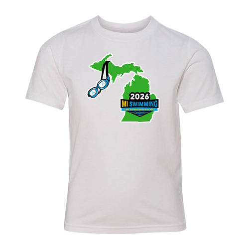 Youth Next Level Soft Fitted CVC Tee -- White