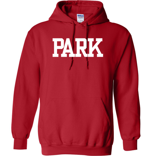 Gildan Heavy Blend Hooded Sweatshirt -- Red