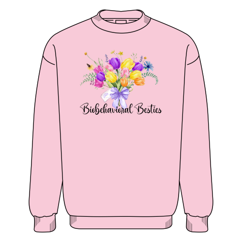 Gildan Heavy Blend Crew Neck Sweatshirt -- Light Pink