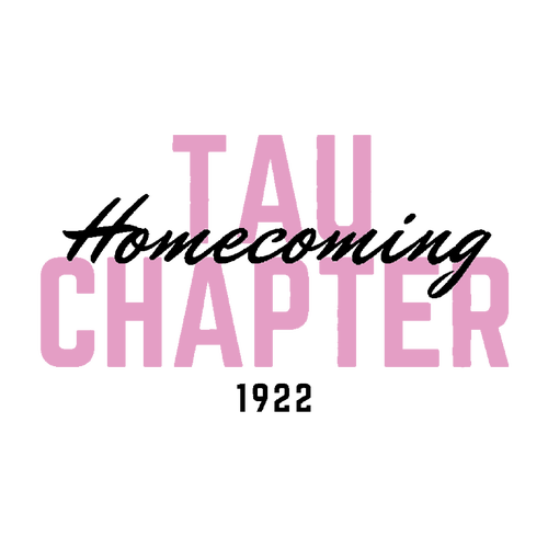 Tau Chapter Homecoming 2026  -- White Softstyle Shirts