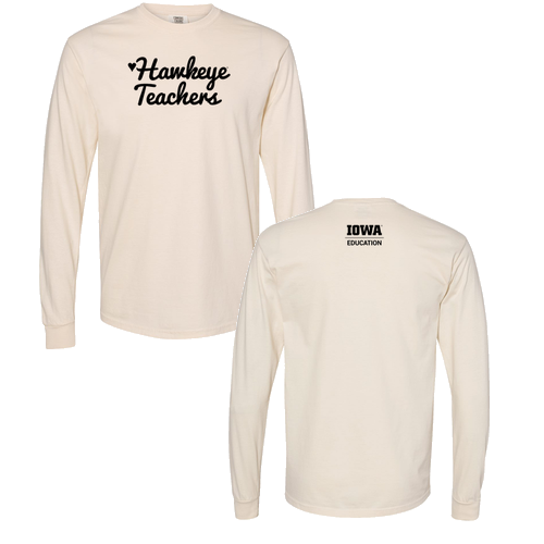 Comfort Colors Ringspun Long Sleeve Tee -- Ivory