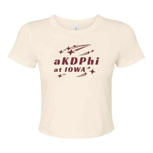 BELLA+CANVAS Women’s Micro Rib Baby Tee -- Solid Natural Blend