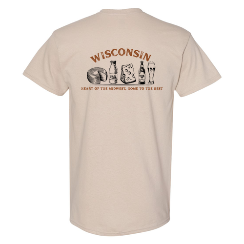 Gildan Heavy Cotton Basic T-Shirt -- Sand