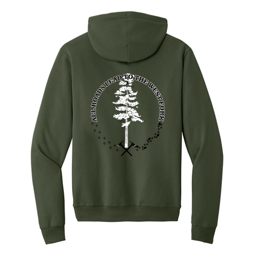 Port and Company Core Fleece Pullover Hooded Sweatshirt -- Olive