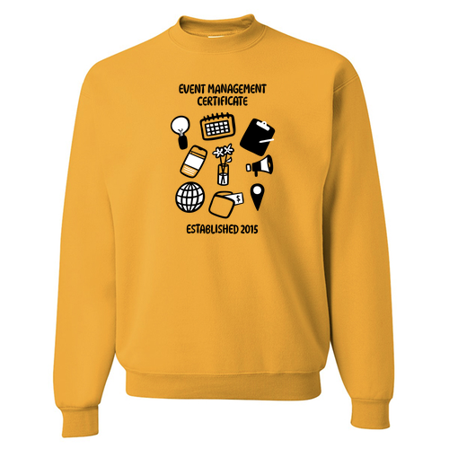 Jerzees 8 Oz., 50/50 Nublend Fleece Crew -- Gold