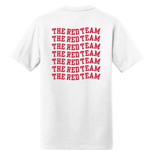 The Red Team Heritage Blend Tee -- White