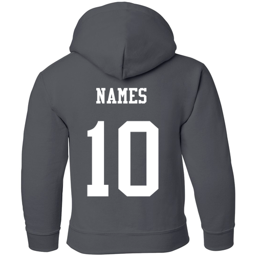 Gildan Heavy Blend Youth Hooded Sweatshirt -- Charcoal