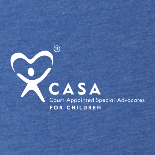Monroe County CASA TriBlend Tee (Vintage Royal)