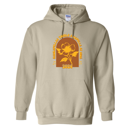 Gildan Heavy Blend Hooded Sweatshirt -- Sand