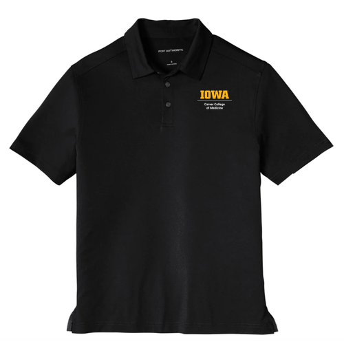 Port Authority City Stretch Polo -- Black