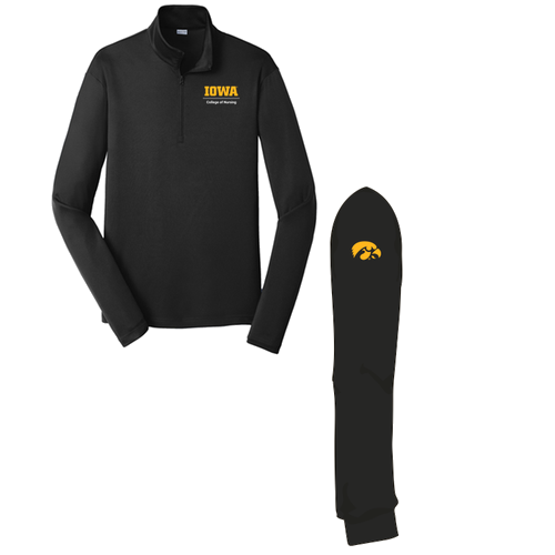 Sport-Tek PosiCharge Competitor Quarter Zip Pullover -- Black