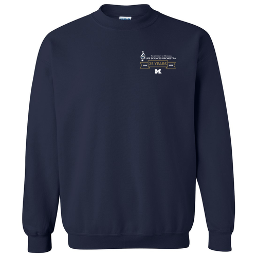 Gildan Heavy Blend Crewneck Sweatshirt -- Navy