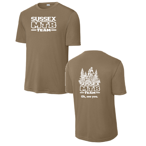 Sport Tek Competitor Tee -- Woodland Brown