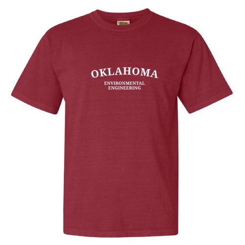 Environmental Comfort Colors Ringspun Garment Dyed T Shirt -- Crimson