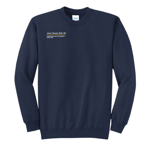 Port and Company Classic Crewneck Sweatshirt -- Navy