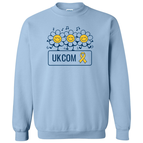 Gildan Heavy Blend Crew Neck Sweatshirt -- Light Blue