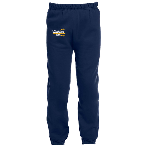 Jerzees Youth 8 Oz., 50/50 Nublend Fleece Sweatpant -- J Navy
