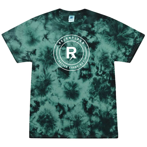 Tie-Dye Crystal Wash T-Shirt -- Crystal Jade