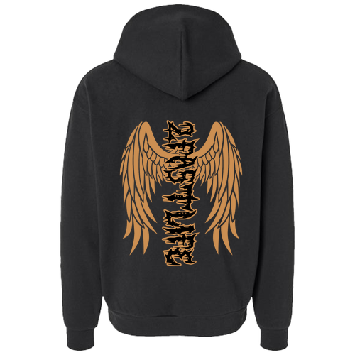 Independent Trading Co. Mainstreet Hooded Sweatshirt -- Black-- Fall