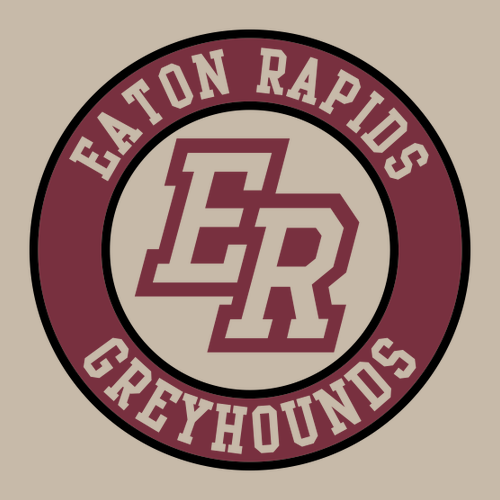 Eaton Rapids Greyhounds T-Shirt -- Sand