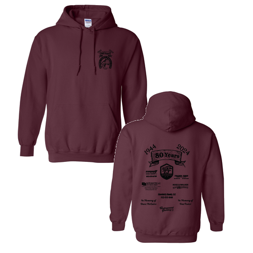 Gildan Heavy Blend Hooded Sweatshirt -- Maroon