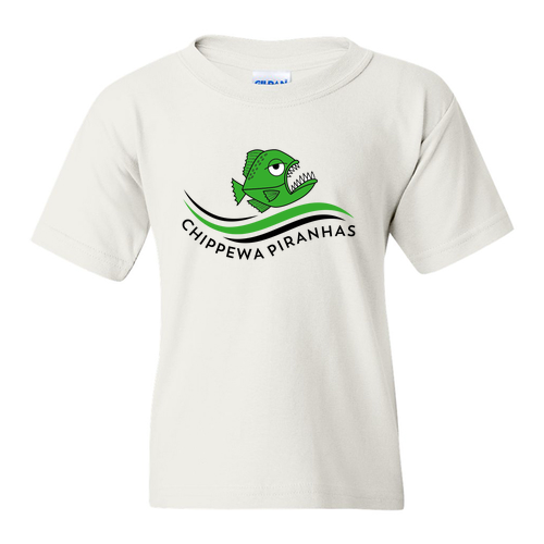 Youth Gildan Heavy Cotton Basic T-Shirt -- White