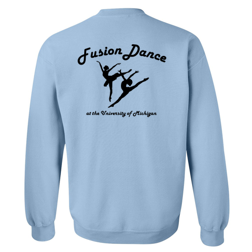 Gildan Heavy Blend Crew Neck Sweatshirt -- Light Blue