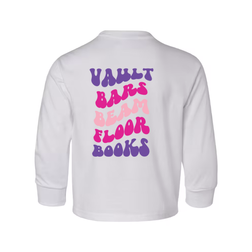 Jerzees Youth Heavyweight Longsleeve 50/50 T-shirt -- White