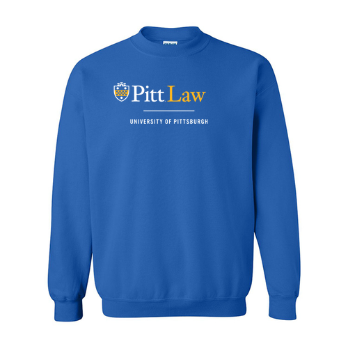 PittLaw Crewneck Sweatshirt -- Royal