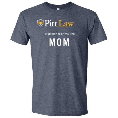 PittLaw Mom T-Shirt  -- Dark Heather