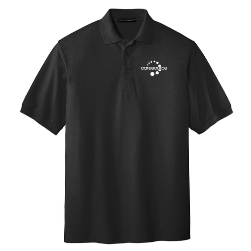 Port Authority Silk Touch Sport Shirt -- Black