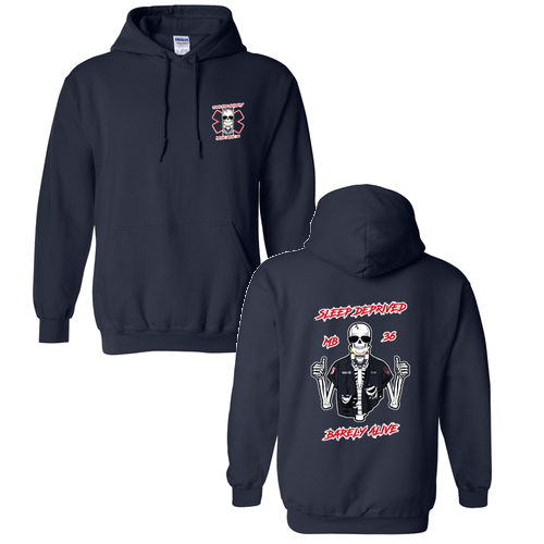 Gildan Heavy Blend Hooded Sweatshirt -- Navy