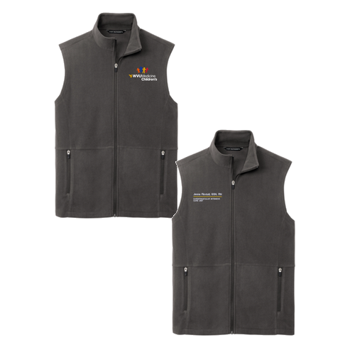 Port Authority ® Accord Microfleece Vest -- Pewter