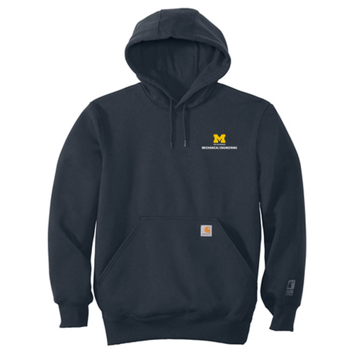Carhartt Rain Defender Paxton Heavyweight Hooded Sweatshirt -- New Navy
