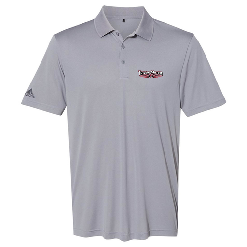 Adidas Unisex Polo -- Grey Three