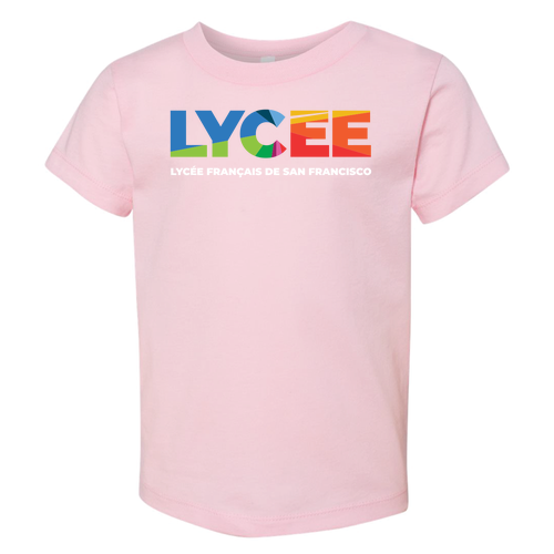 Toddler BELLA+CANVAS Short Sleeve Tee -- Pink